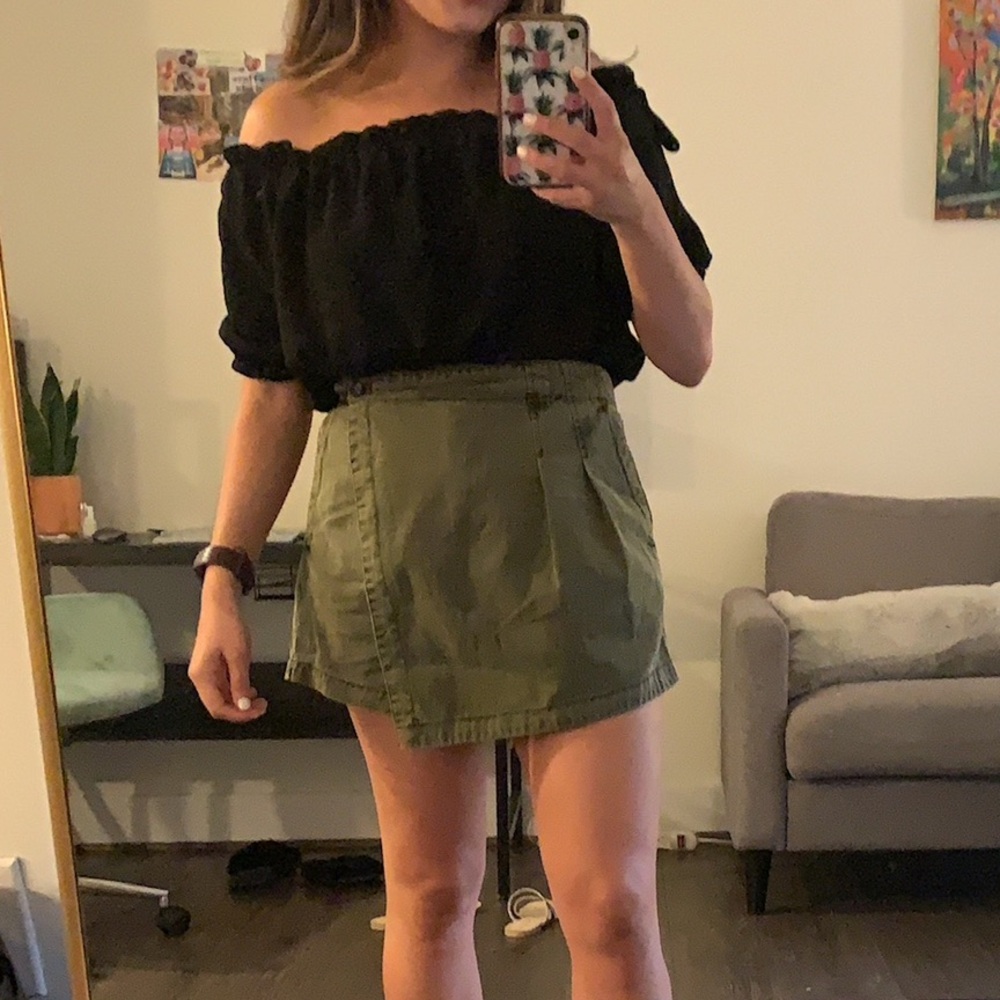 Free people denim skort